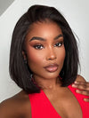 Elite Human Hair Collection Straight Wig